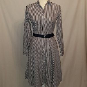 Ralph Lauren Striped Shirtdress Size 6